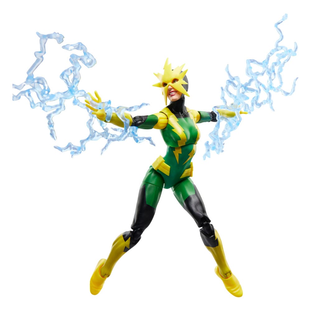Spider-Man Marvel Legends Retro Actionfigur Electro (Francine Frye) 15 cm Hasbro
