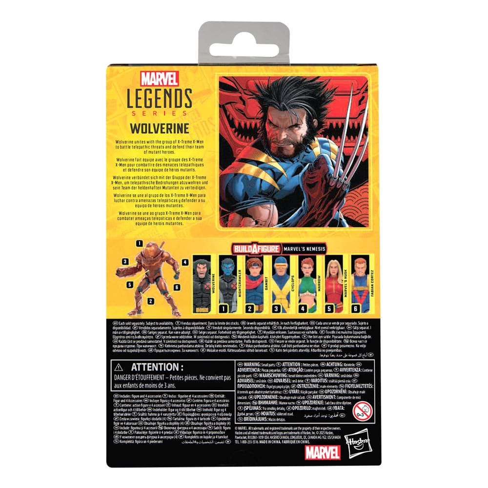 X-Men Marvel Legends Actionfigur Wolverine 15 cm Hasbro