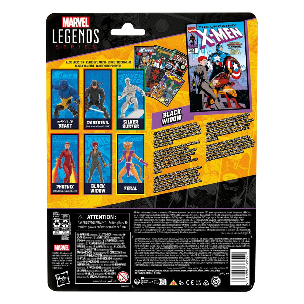 Black Widow Marvel Legends Action Figur - 15 cm Hasbro