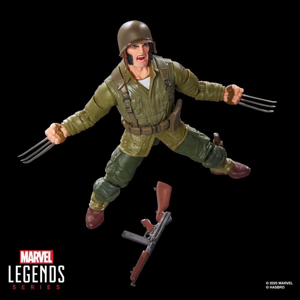 Marvel Legends Action Figur Wolverine (WWII Logan) 15 cm Hasbro