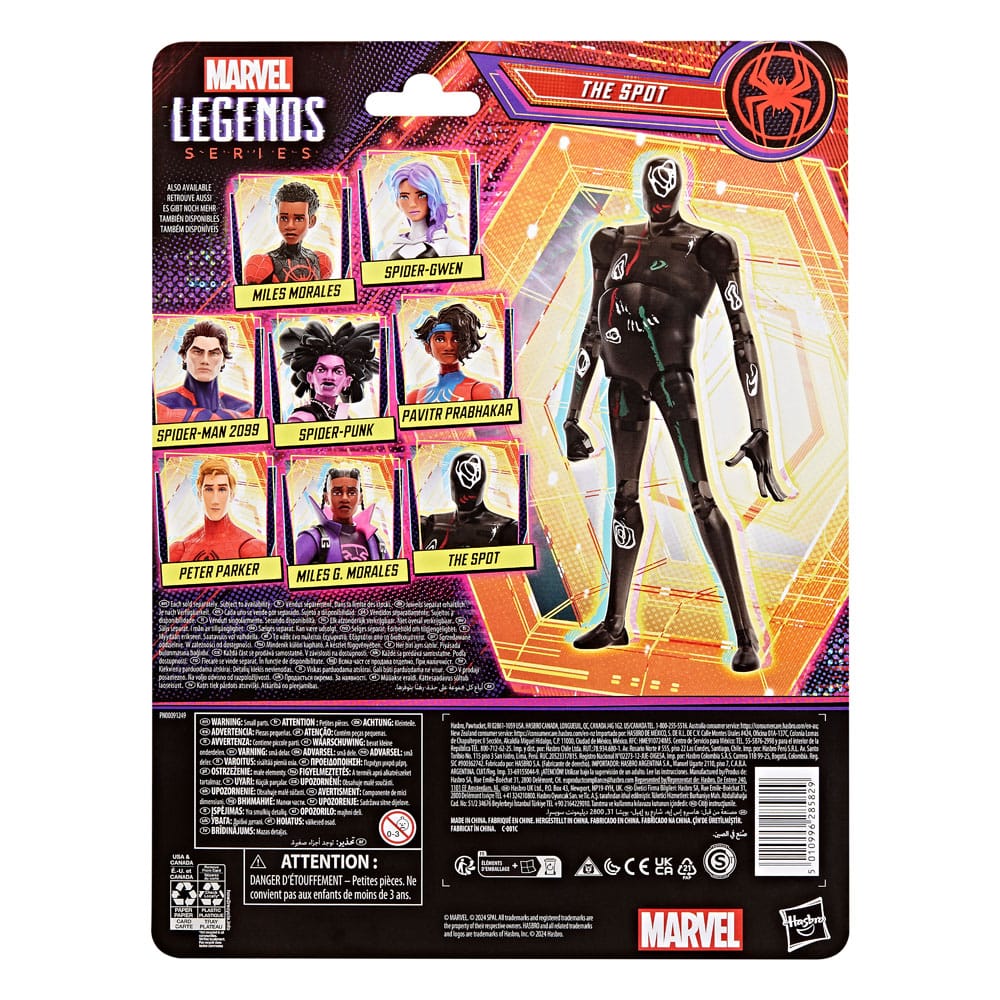 Spider-Man: Across the Spider-Verse Marvel Legends Action Figure The Spot 15 cm Hasbro