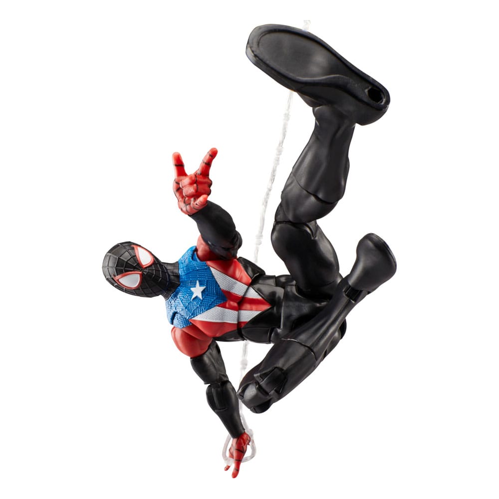 Spider-Man 2 Marvel Legends Gamerverse Action Figure - Miles Morales (Boricua Suit) 15 cm Hasbro