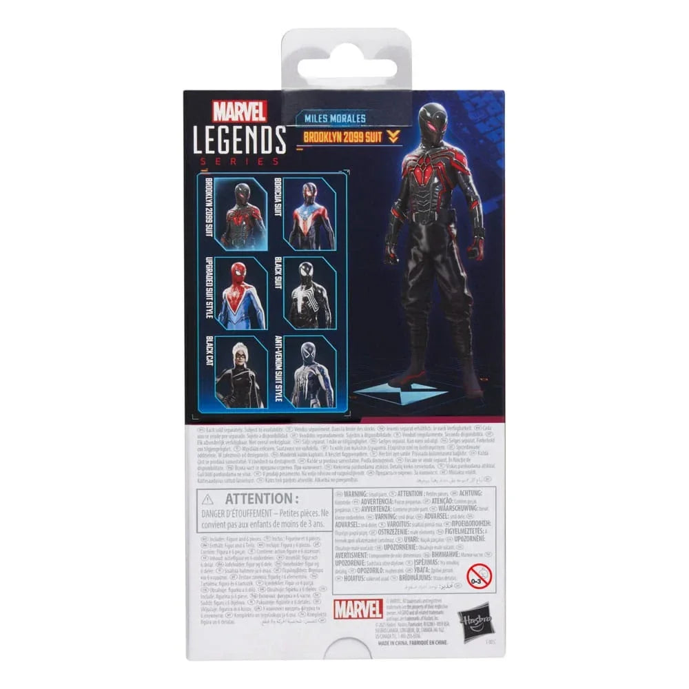 Spider-Man 2 Marvel Legends Gamerverse Actionfigur Miles Morales (Brooklyn 2099 Suit) 15 cm Hasbro