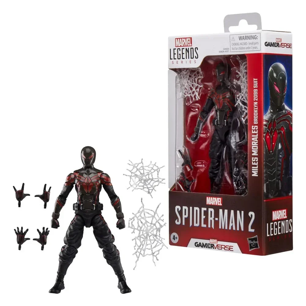 Spider-Man 2 Marvel Legends Gamerverse Actionfigur Miles Morales (Brooklyn 2099 Suit) 15 cm Hasbro