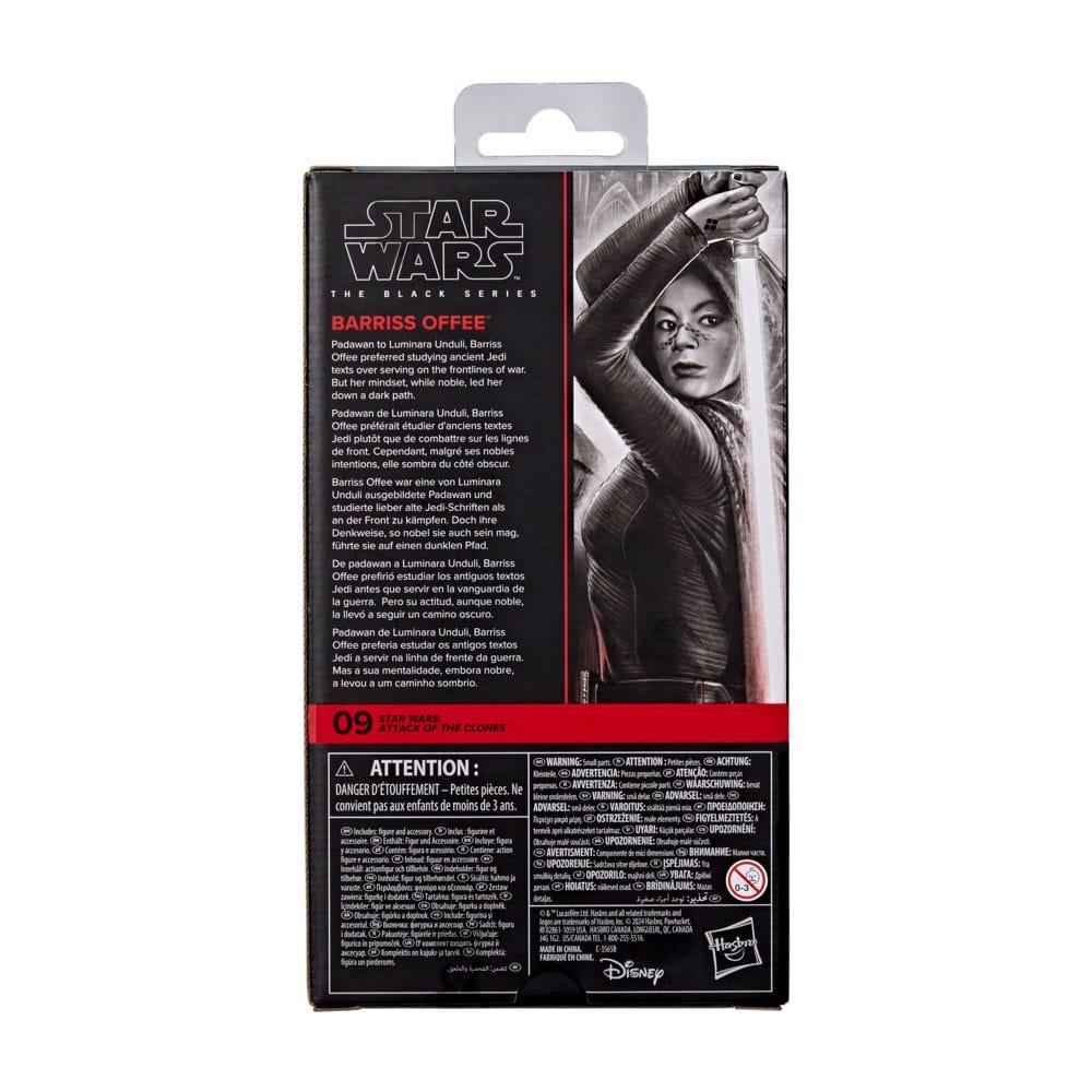 Star Wars Episode II Black Series Action Figur Barriss Offee 15 cm Hasbro