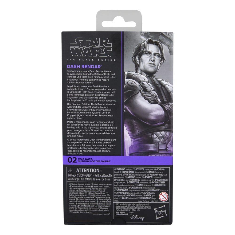 Star Wars: Shadows of the Empire Black Series Action Figur Dash Rendar 15 cm Hasbro