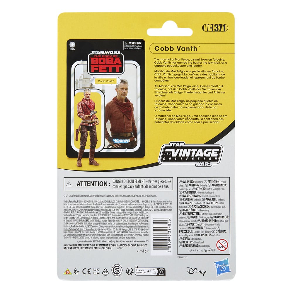 Star Wars: The Book of Boba Fett Vintage Collection Action Figur Cobb Vanth 10 cm Hasbro