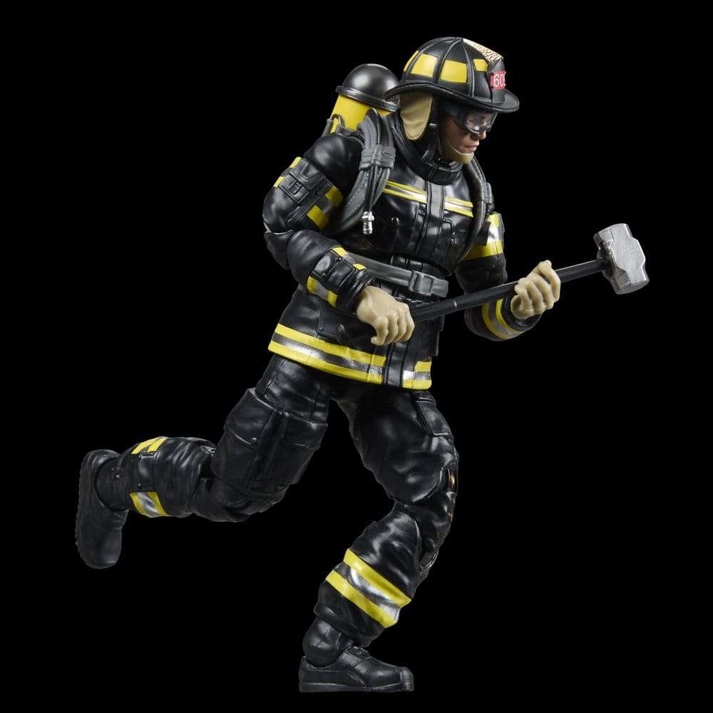 G.I. Joe Classified Series Legacy Collection Action Figure Search & Rescue Firefighter 15 cm
