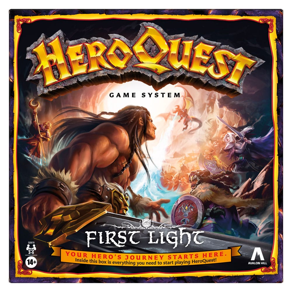HeroQuest Brädspel Första Ljus *Engelsk Version* Hasbro