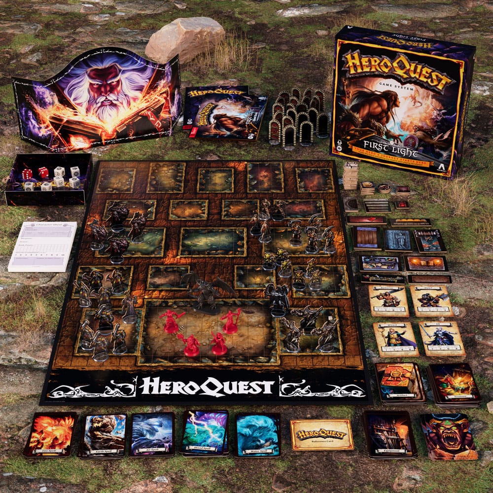 HeroQuest Brädspel Första Ljus *Engelsk Version* Hasbro