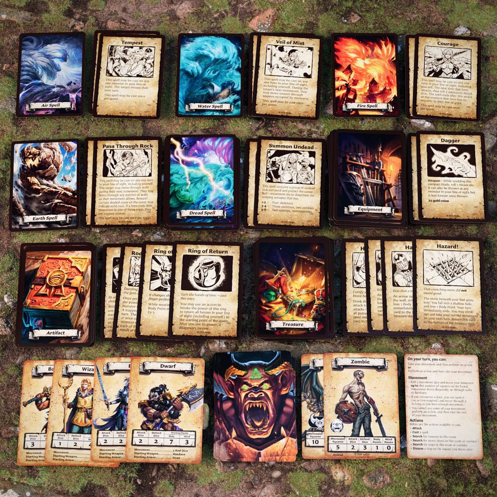 HeroQuest Brädspel Första Ljus *Engelsk Version* Hasbro