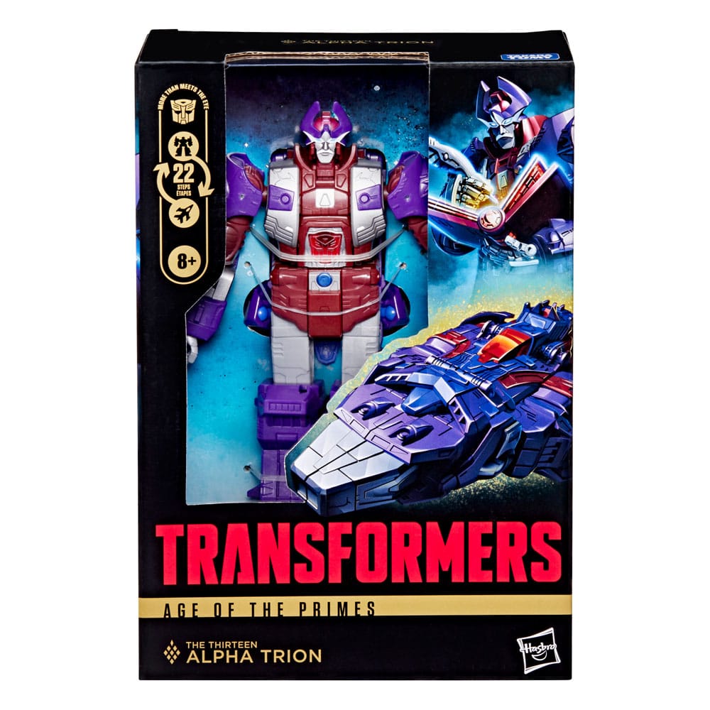 Transformers Age of the Primes Voyager Class Action Figur The Thirteen: Alpha Trion 18 cm Hasbro