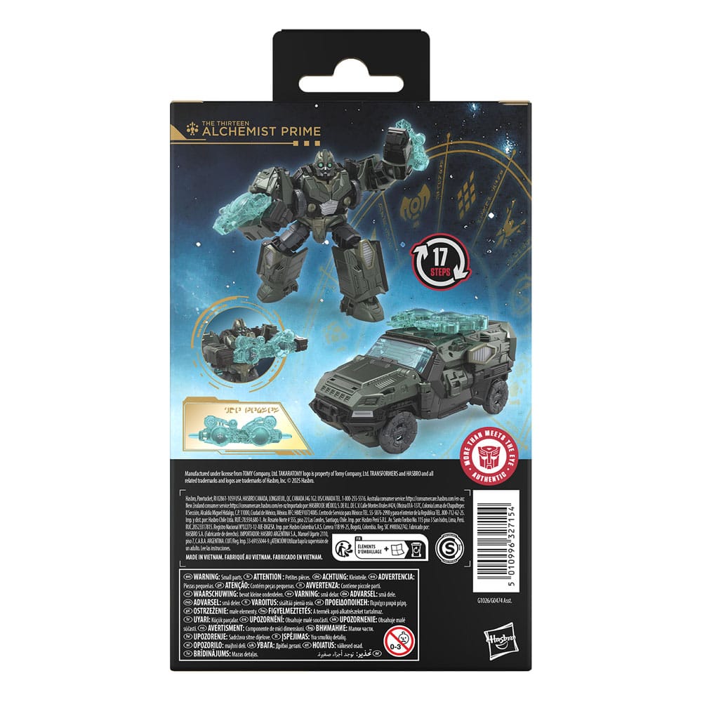 Transformers Age of the Primes Deluxe Class Action Figur The Thirteen Alchemist Prime 14 cm Hasbro