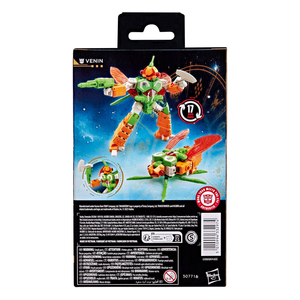 Transformers Age of the Primes Deluxe Class Action Figur Venin 14 cm Hasbro