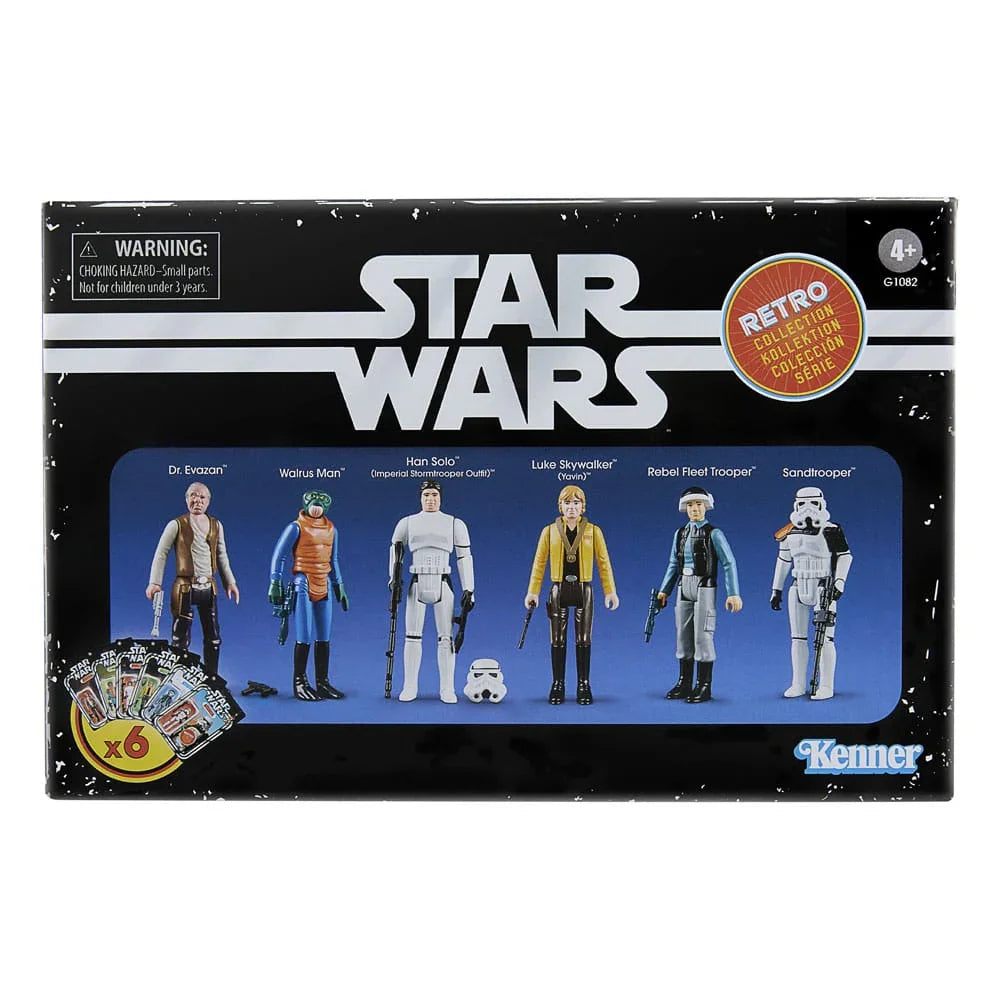 Star Wars Episode IV Retro Collection Action Figur 6-Pack 10 cm Hasbro