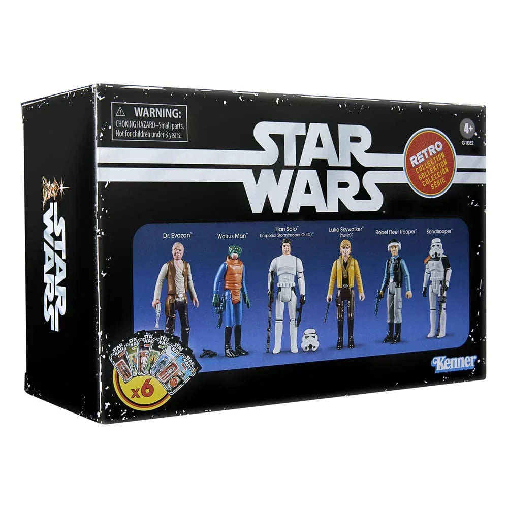Star Wars Episode IV Retro Collection Action Figur 6-Pack 10 cm Hasbro