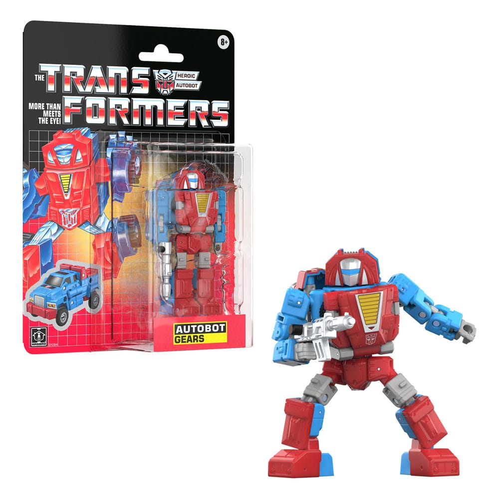 Transformers Retro G1 Action Figur Autobot Gears 12 cm Hasbro