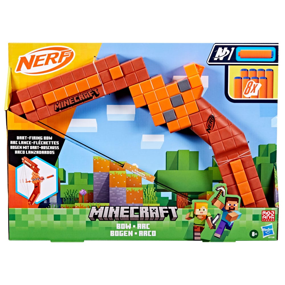 Minecraft NERF Dart-Firing Bow Hasbro