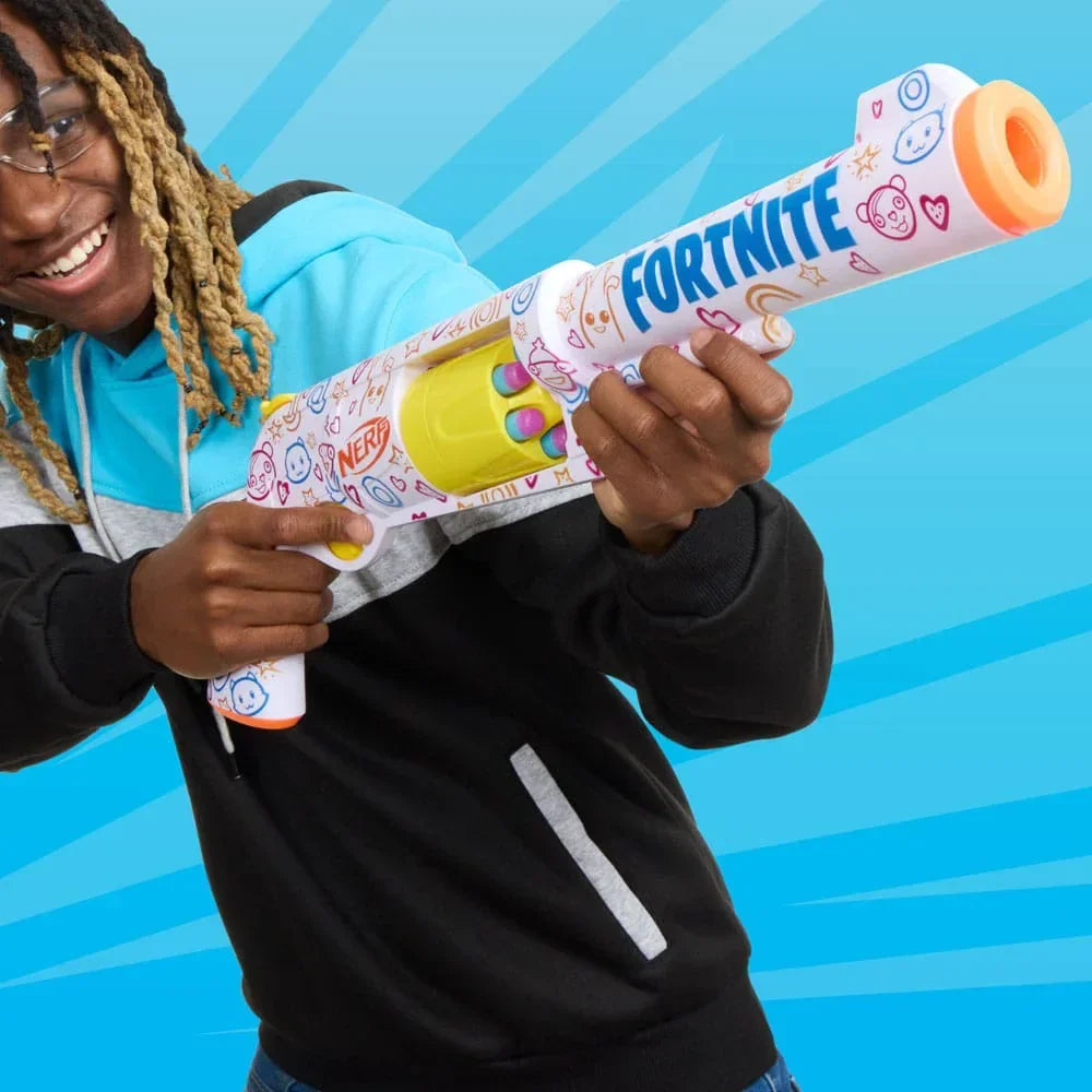Fortnite NERF Frenz 4 Ever Blaster Hasbro