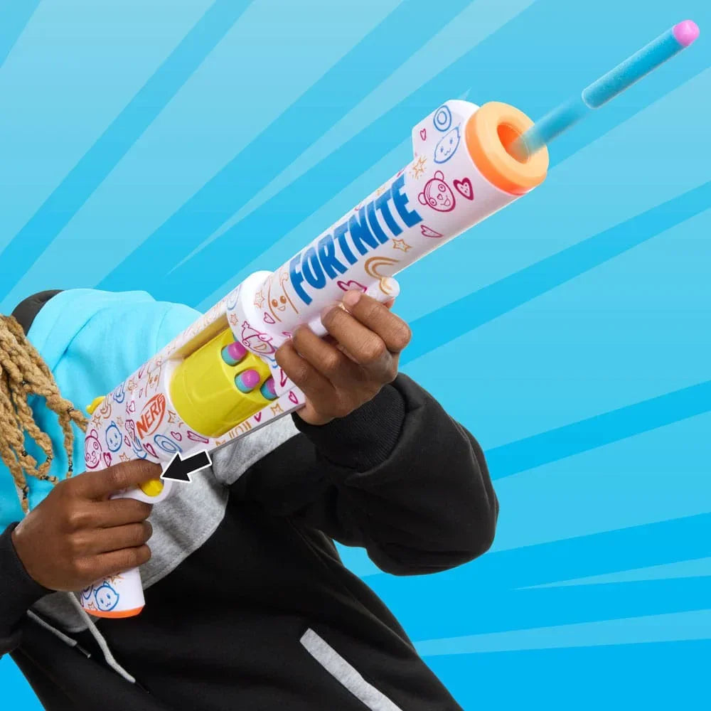 Fortnite NERF Frenz 4 Ever Blaster Hasbro