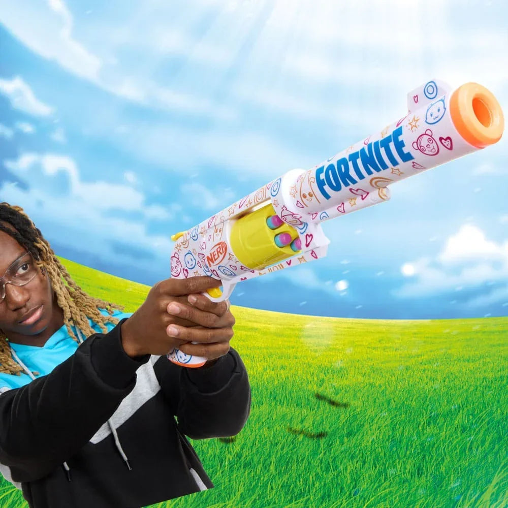 Fortnite NERF Frenz 4 Ever Blaster Hasbro