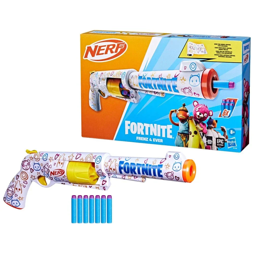 Fortnite NERF Frenz 4 Ever Blaster Hasbro