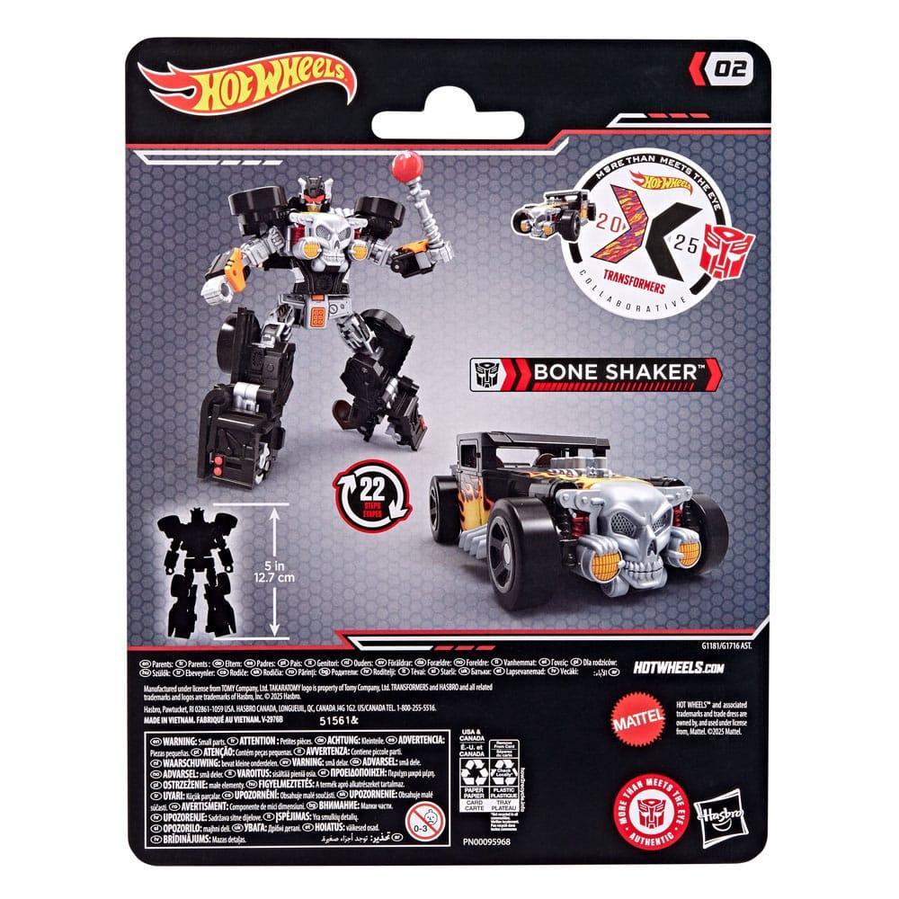 Hot Wheels x Transformers Action Figur Bone Shaker 12 cm Hasbro