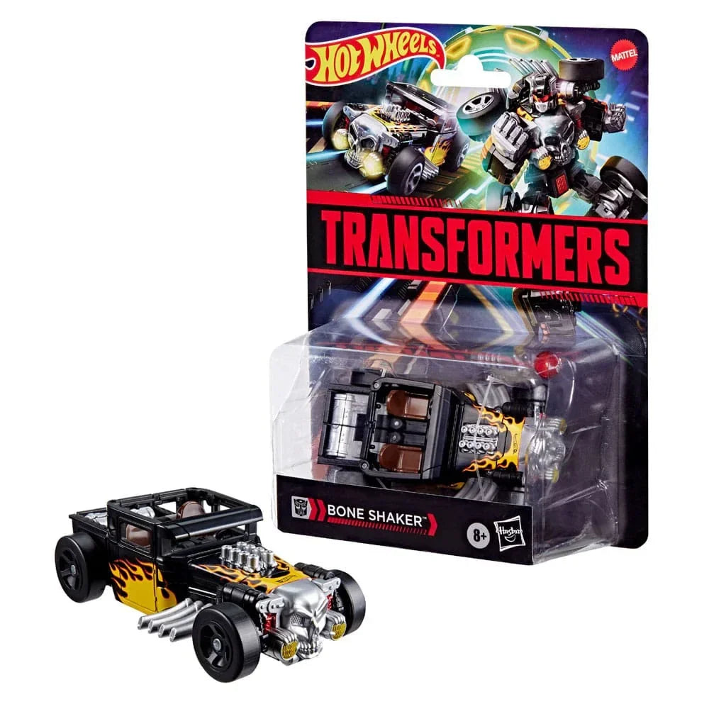 Hot Wheels x Transformers Action Figur Bone Shaker 12 cm Hasbro