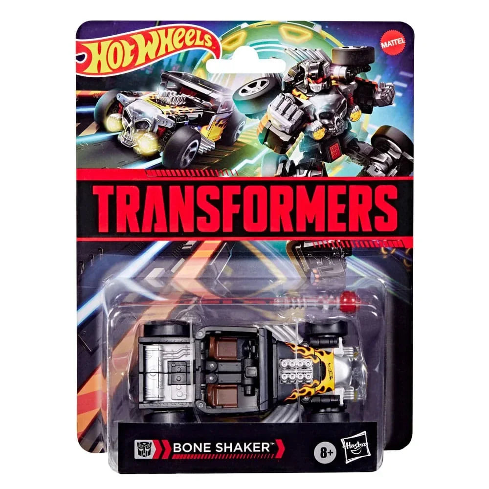 Hot Wheels x Transformers Action Figur Bone Shaker 12 cm Hasbro