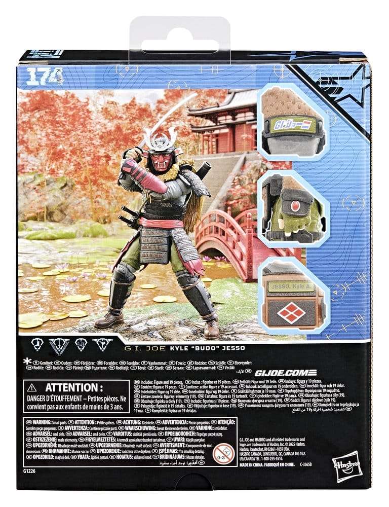 G.I. Joe Classified Series Deluxe Action Figure #174 Kyle "Budo" Jesso 15 cm