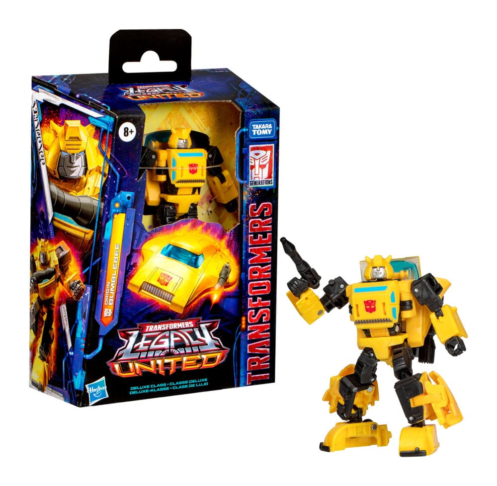 Transformers Generations Legacy Deluxe Class Origin Bumblebee 14 cm Hasbro