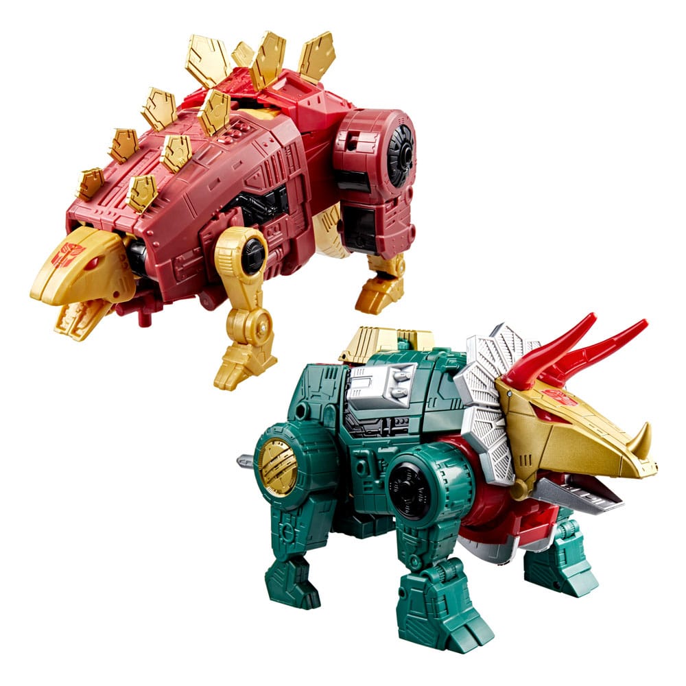 Transformers Age of the Primes Leader Class Action Figur G2 Universe Dinobots Snarl & Slug 19 cm Hasbro