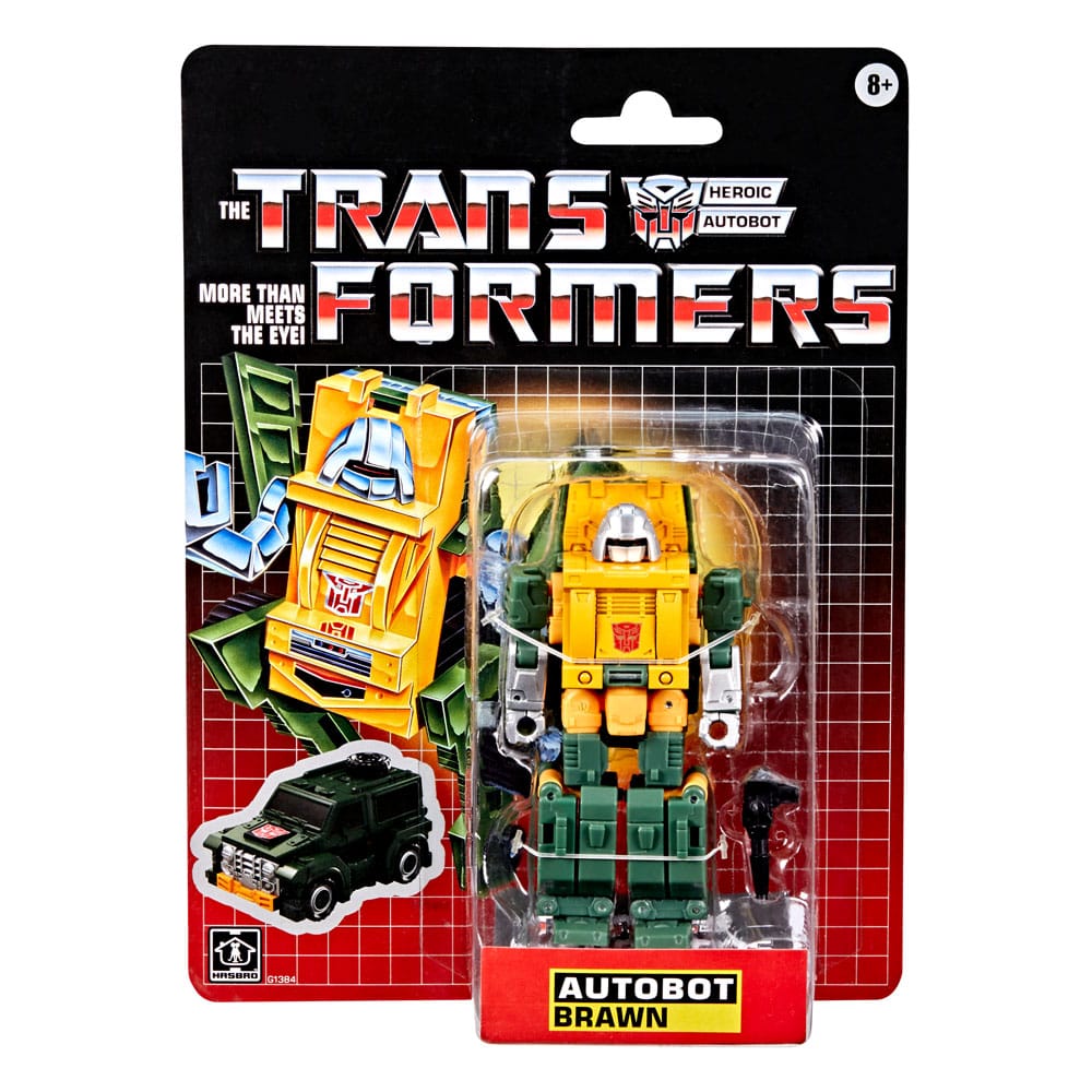 Transformers Retro G1 Actionfigur Autobot Brawn 13 cm Hasbro