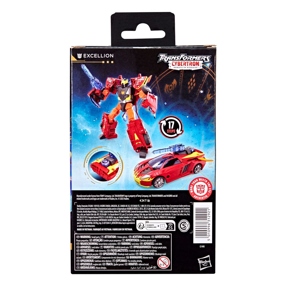 Transformers Age of the Primes Deluxe Class Action Figur Excellion 14 cm Hasbro