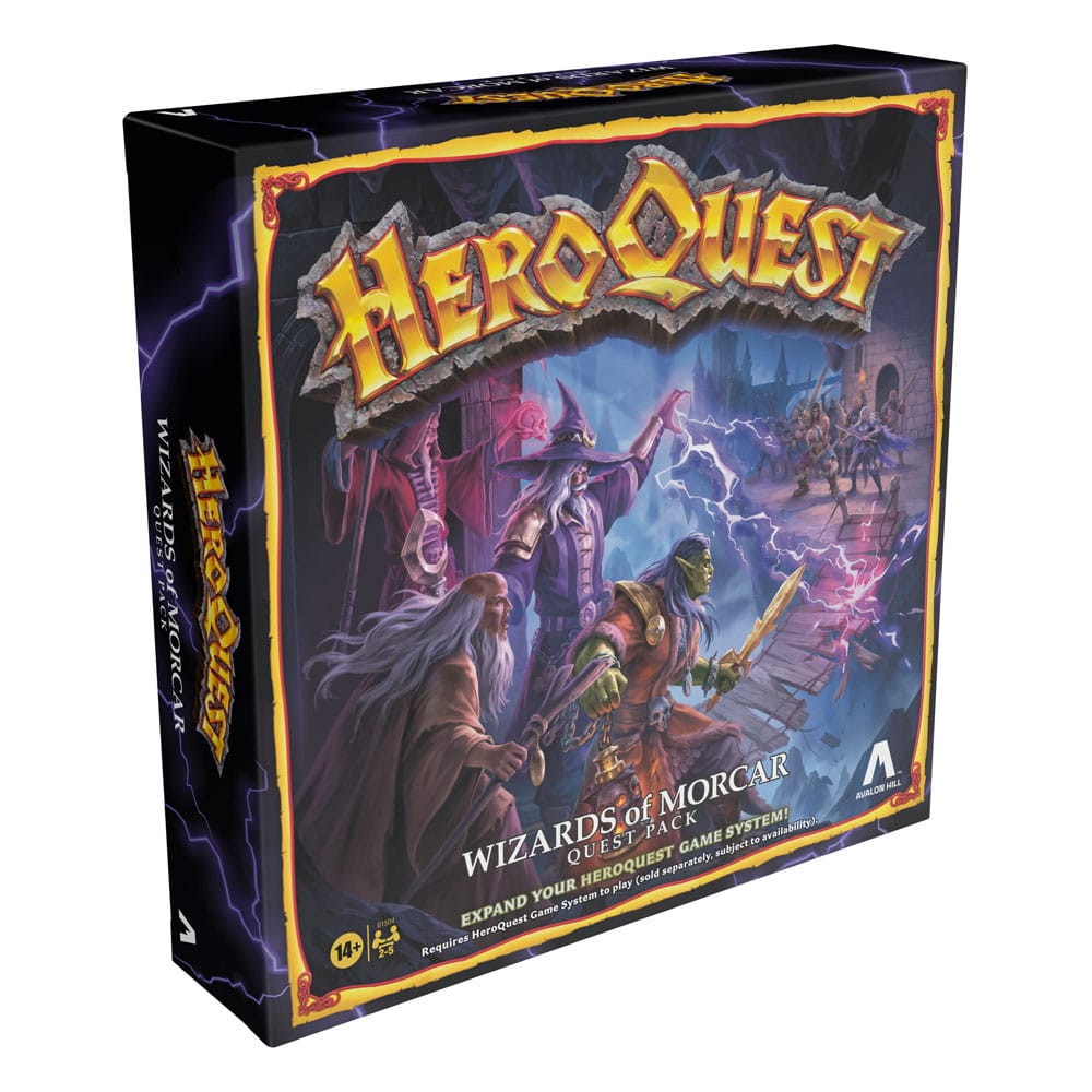 HeroQuest Brädspel Utvidgning: Wizards of Morcar Quest Pack - Engelsk Version Hasbro