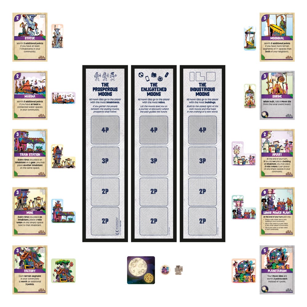 Life in Reterra: Moonrise Expansion - Brädspel Hasbro
