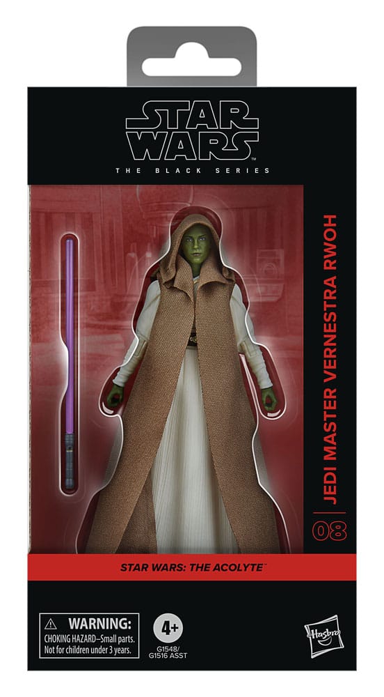 Star Wars: The Acolyte Black Series Action Figure Jedi Master Vernestra Rwoh 15 cm Hasbro