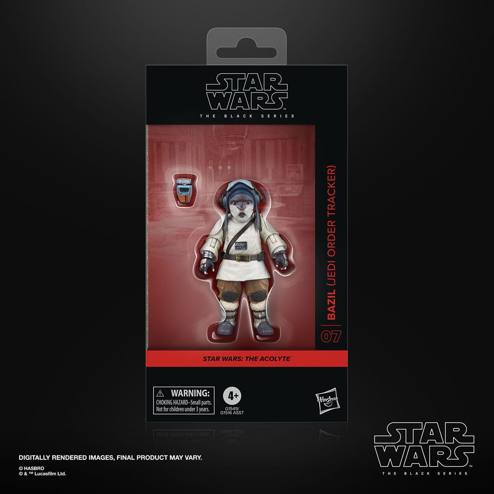 Star Wars: The Acolyte Black Series Action Figure Bazil (Jedi Order Tracker) 10 cm Hasbro