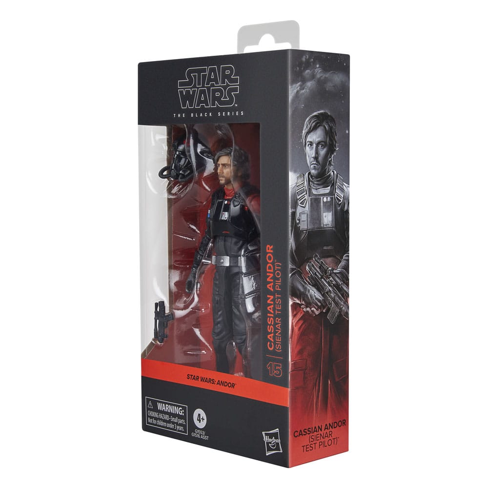 Star Wars: Andor Black Series Action Figur Cassian Andor (Sienar Test Pilot) 15 cm Hasbro