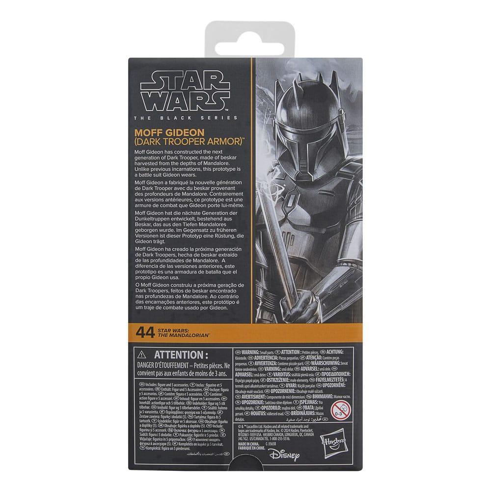 Star Wars: The Mandalorian Black Series Actionfigur Moff Gideon (Dark Trooper Armor) 15 cm Hasbro