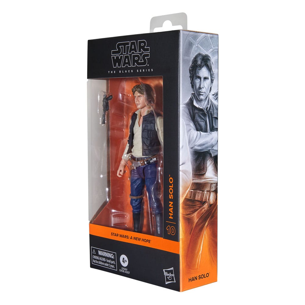 Star Wars Episode IV Black Series Action Figur Han Solo 15 cm Hasbro