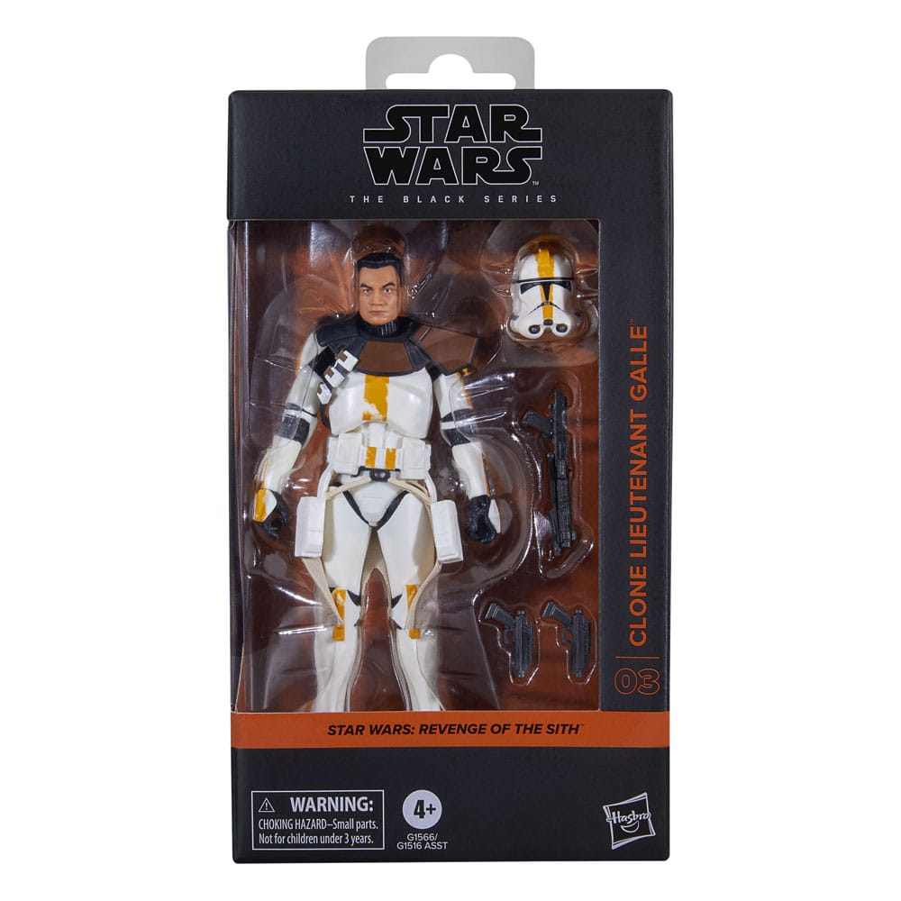 Star Wars Episode III Black Series Actionfigur Clone Lieutenant Galle 15 cm Hasbro