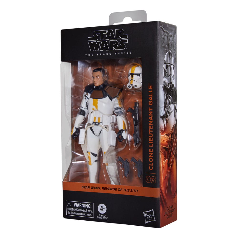 Star Wars Episode III Black Series Actionfigur Clone Lieutenant Galle 15 cm Hasbro