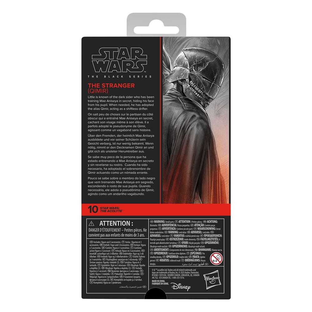 Star Wars: The Acolyte Black Series Action Figure The Stranger (Qimir) 15 cm