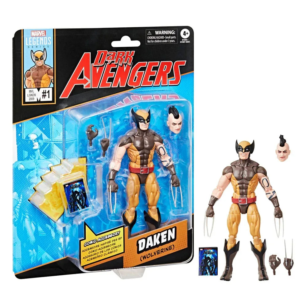 Dark Avengers Marvel Legends Action Figur Daken (Wolverine) 15 cm Hasbro