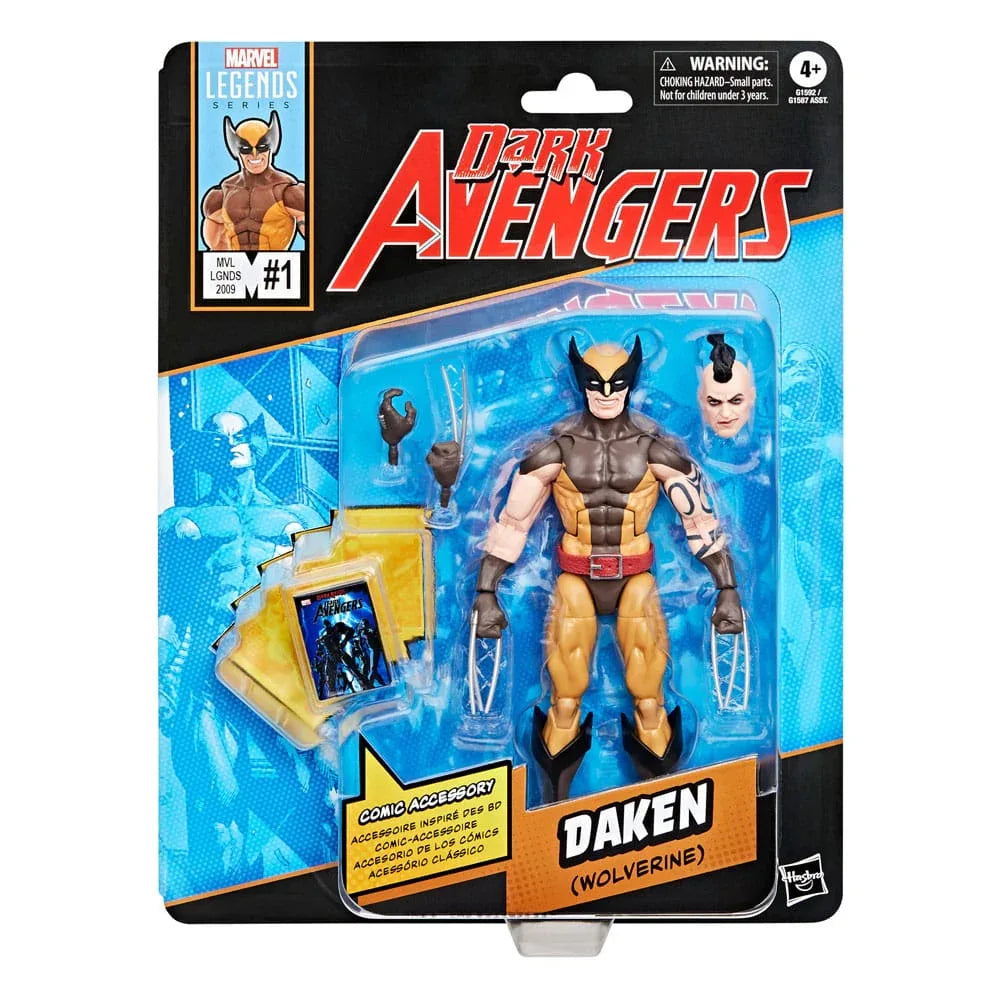 Dark Avengers Marvel Legends Action Figur Daken (Wolverine) 15 cm Hasbro
