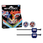 Beyblade X och Marvel Collab Captain America 4-70GB vs. Red Hulk 1-80R Hasbro
