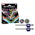 Beyblade X och Marvel Samarbete Miles Morales 1-60GN mot Green Goblin 9-80HT Hasbro