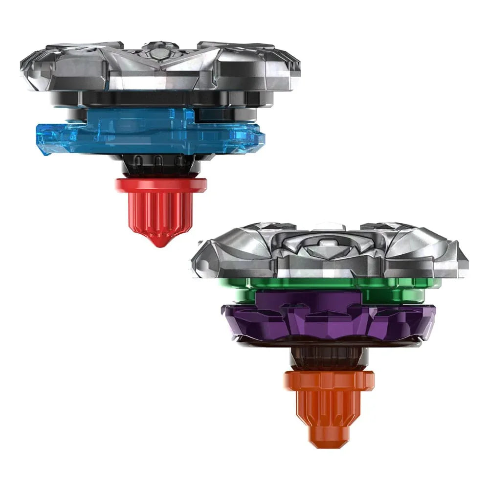 Beyblade X och Marvel Samarbete Miles Morales 1-60GN mot Green Goblin 9-80HT Hasbro