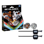 Beyblade X och Star Wars Collab Chewbacca 4-80LF vs. Stormtrooper 5-70B Hasbro